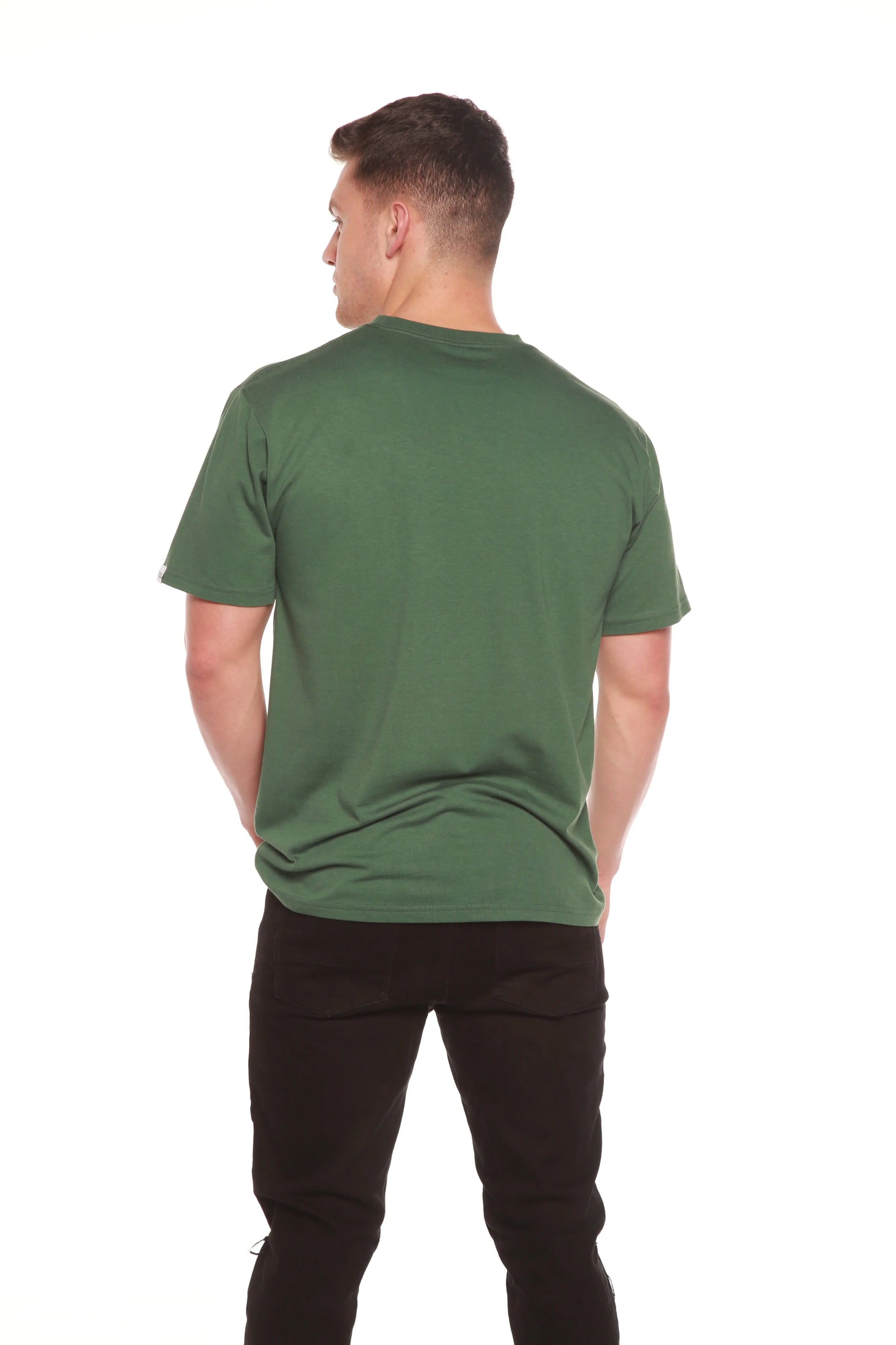 The Original Men's Bamboo Viscose/Organic Cotton Short Sleeve T-Shirt - Classic Cut Spun Bamboo