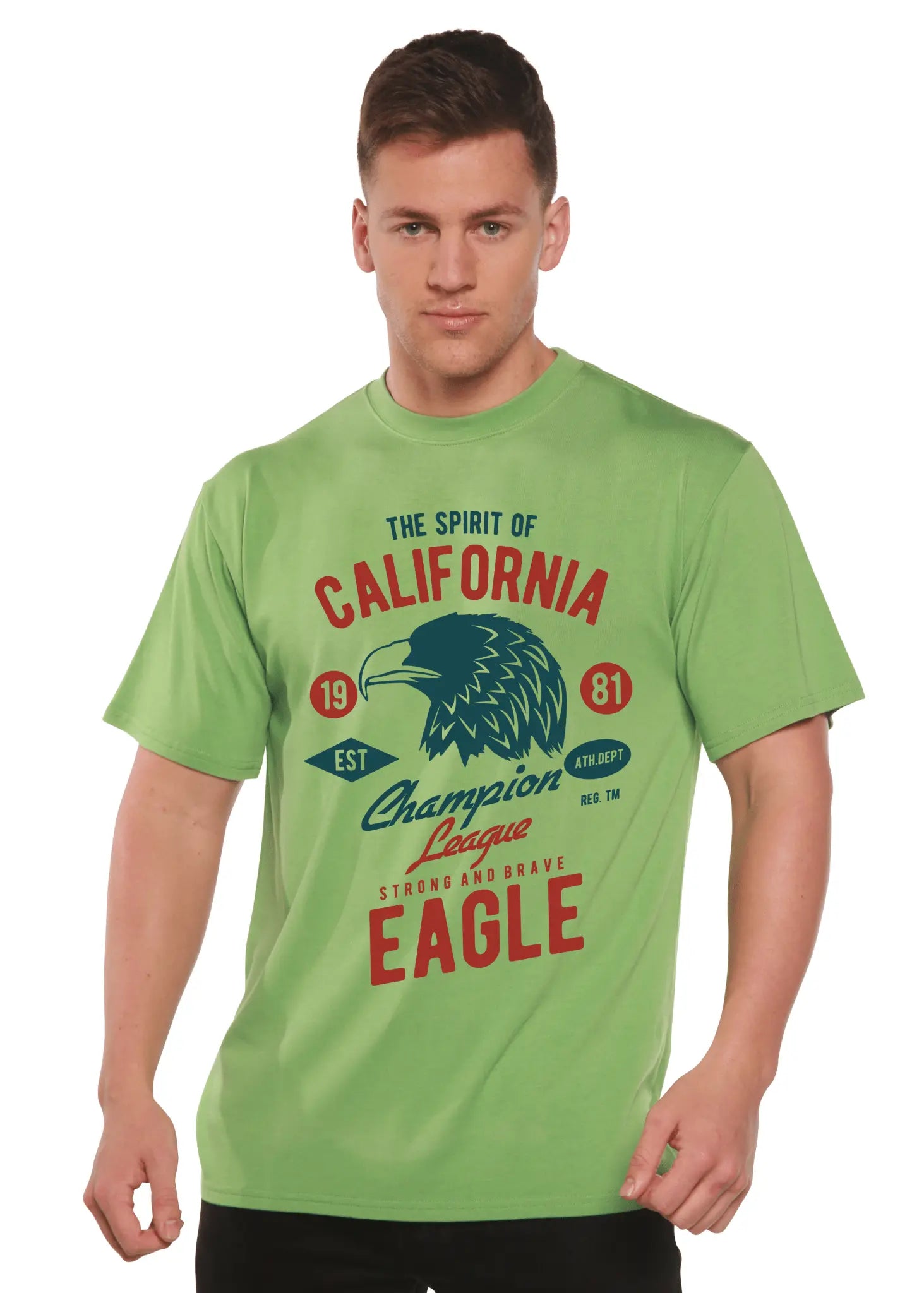 The Spirit of Spun Bamboo® Men's Bamboo Viscose/Organic Cotton Short Sleeve Graphic T-Shirt - Blade & Thread