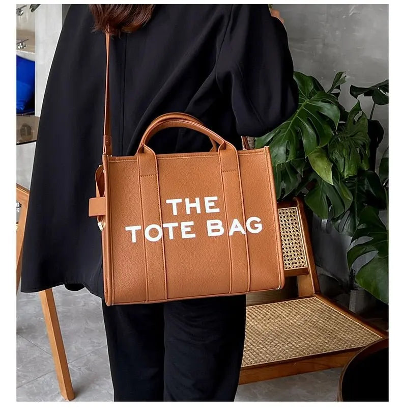 The Traveler Tote bag For Female Handbag Crossbody Leisure Large Bag PU - Blade & Thread