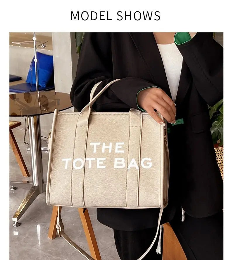 The Traveler Tote bag For Female Handbag Crossbody Leisure Large Bag PU - Blade & Thread