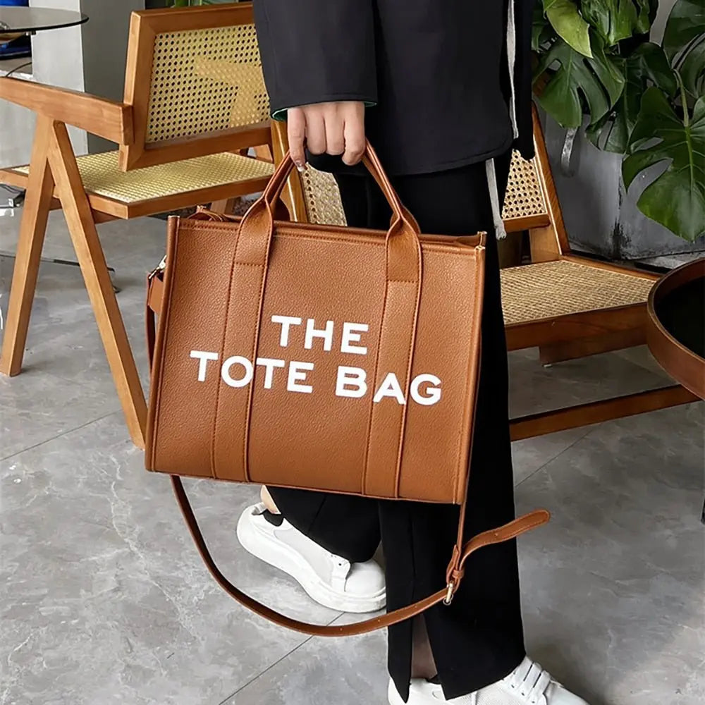 The Traveler Tote bag For Female Handbag Crossbody Leisure Large Bag PU - Blade & Thread