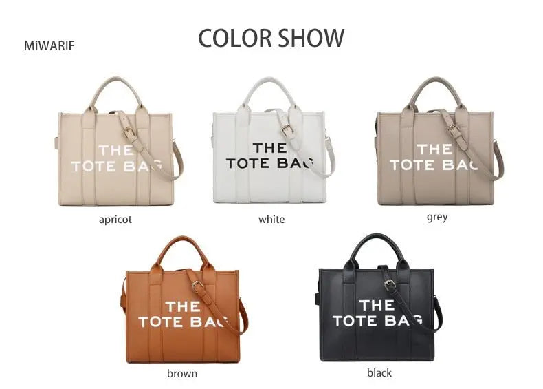 The Traveler Tote bag For Female Handbag Crossbody Leisure Large Bag PU - Blade & Thread