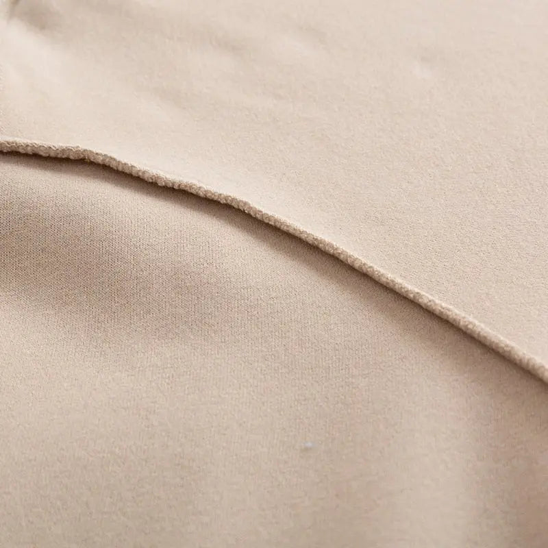 Thick Cotton Women Sweatshirt Hoodie Casual Loose Long Sleeve Streetwear Crop Pullover - Blade & Thread