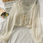 Thin Coat Casual Lace Bow Summer Sun Protection Female Cardigan Shirt Clothing Tops nowadaysfashion