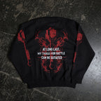 Thirst For Battle Crewneck Sweatshirt Any Means Necessary Clothing