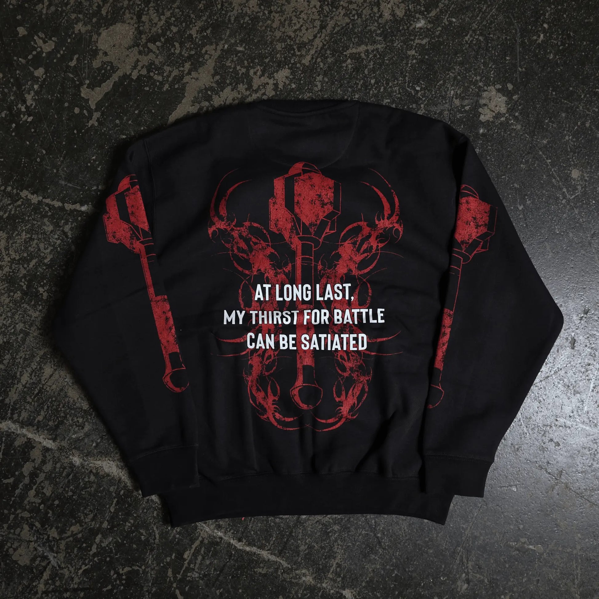Thirst For Battle Crewneck Sweatshirt - Blade & Thread