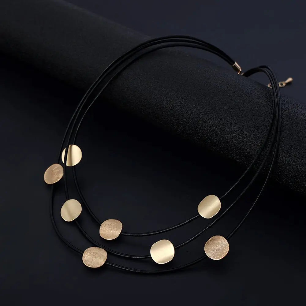 thnic Multi-Layer Clavicle Necklace nowadaysfashion