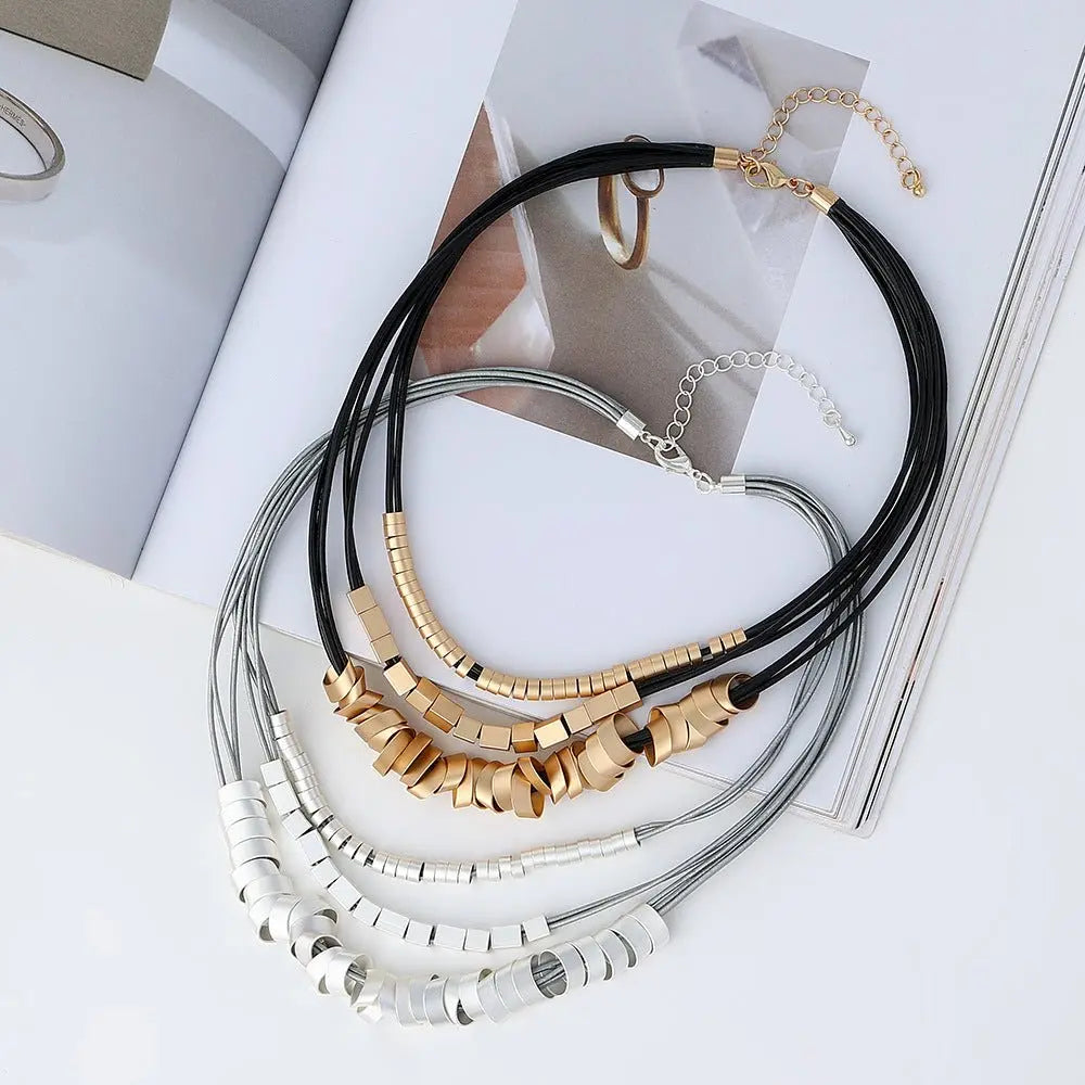 thnic Multi-Layer Clavicle Necklace nowadaysfashion