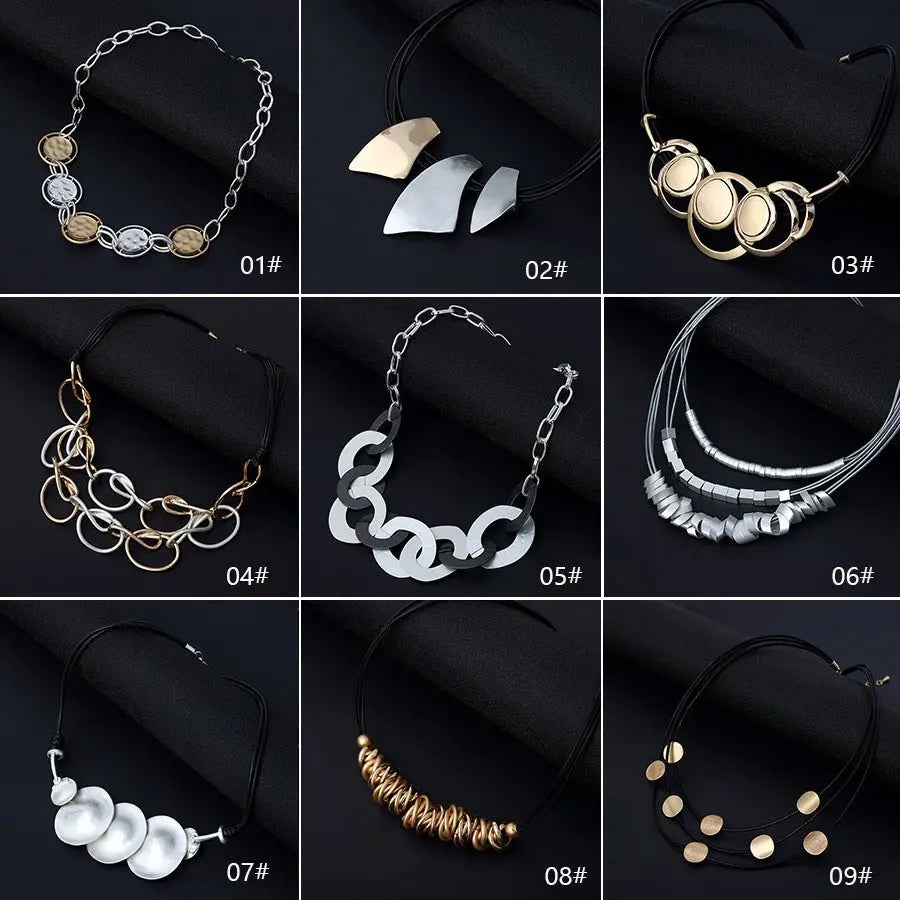 thnic Multi-Layer Clavicle Necklace - Blade & Thread