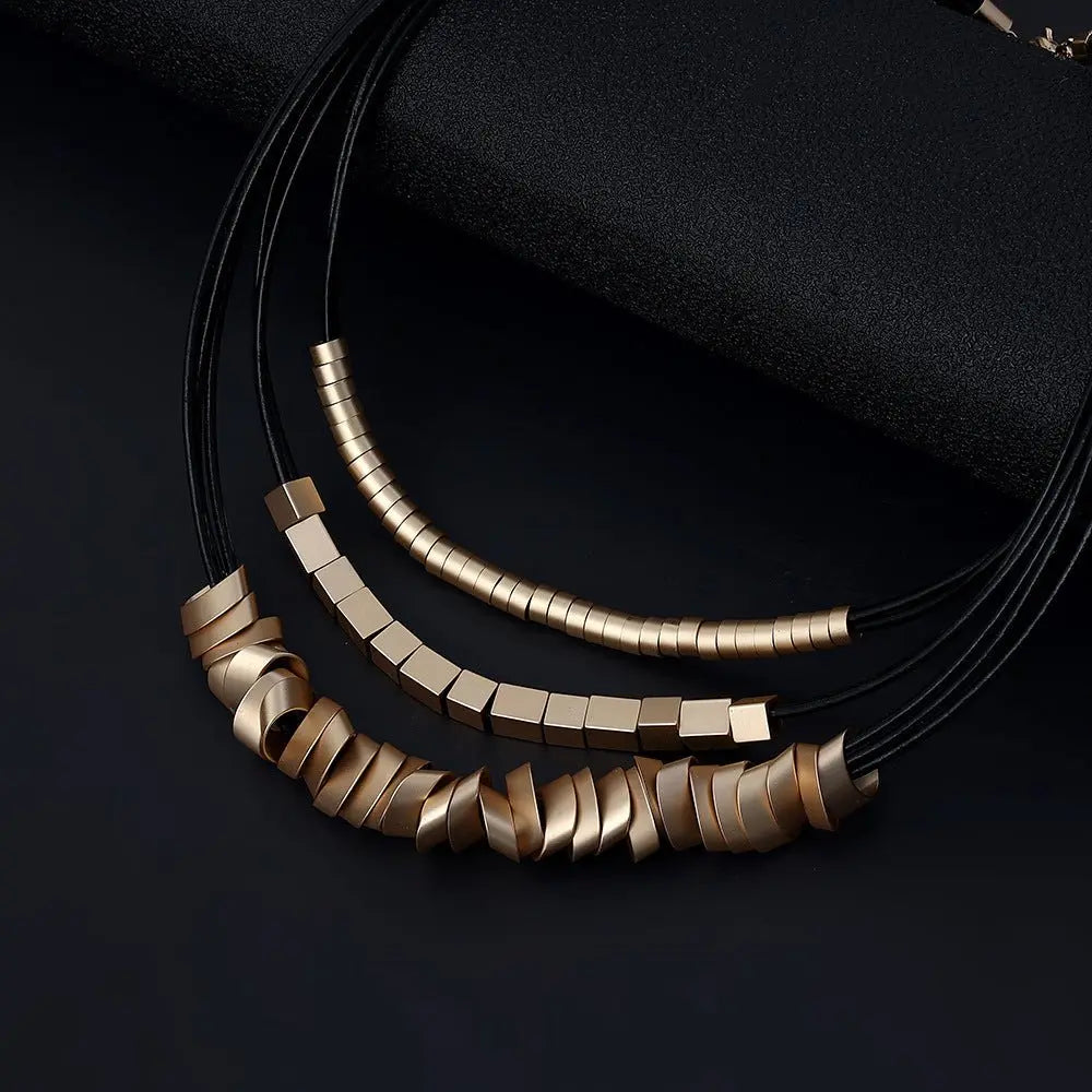 thnic Multi-Layer Clavicle Necklace nowadaysfashion