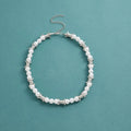 thorn black pearl white pearl necklace nowadaysfashion