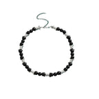 thorn black pearl white pearl necklace nowadaysfashion