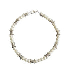 Thorn splicing pearl necklace nowadaysfashion