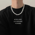 Thorn splicing pearl necklace nowadaysfashion