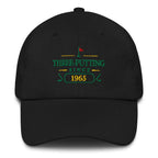 Three-Putting Since "Year" - Custom Dad hat Golfer Paradise