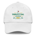 Three-Putting Since "Year" - Custom Dad hat Golfer Paradise