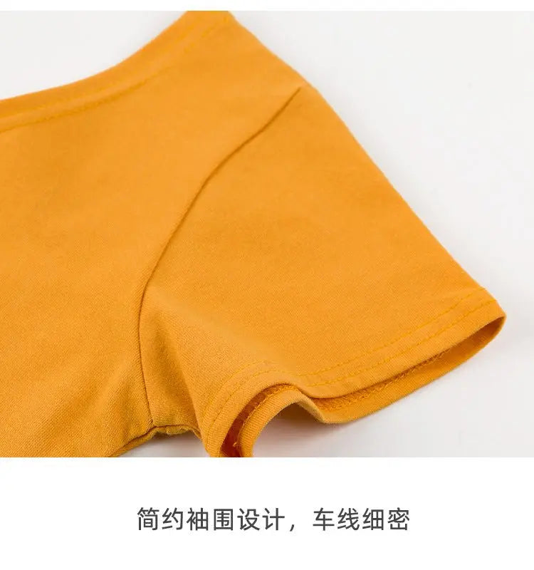 Tight navel-baring short-sleeved women's T-shirt - Blade & Thread