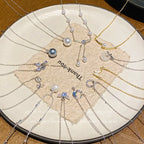 Titanium steel pearl clavicle necklace nowadaysfashion