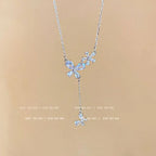 Titanium steel pearl clavicle necklace nowadaysfashion