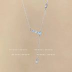Titanium steel pearl clavicle necklace nowadaysfashion
