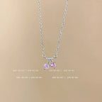 Titanium steel pearl clavicle necklace nowadaysfashion
