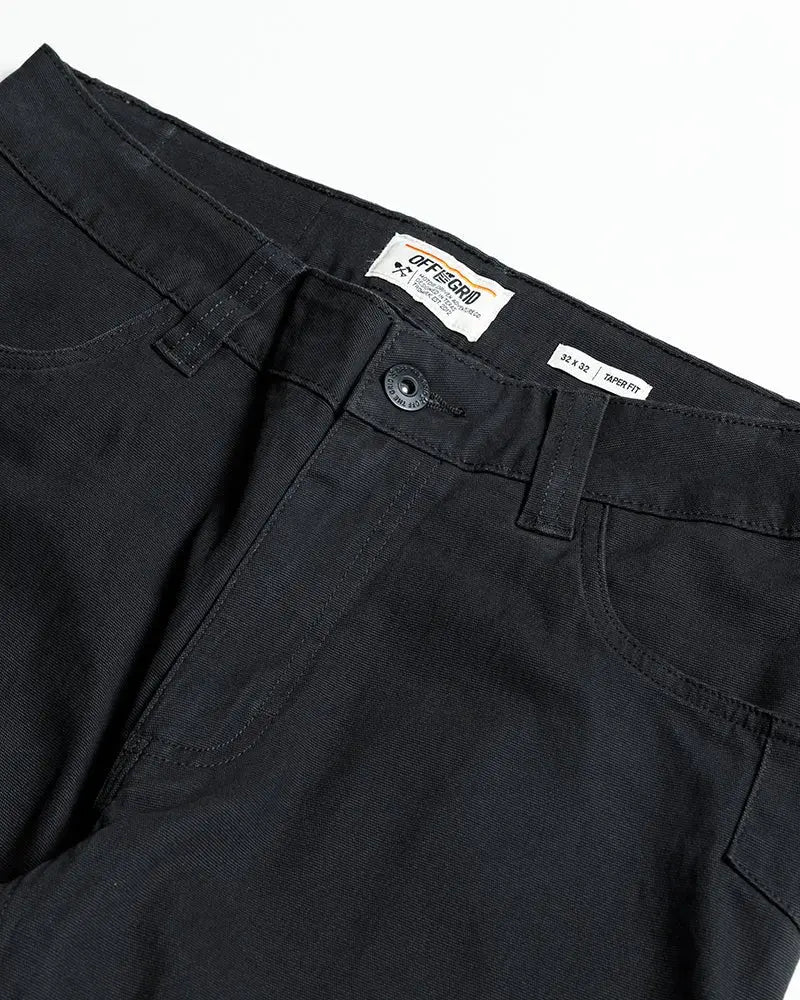 Trailblazer Taper Fit Pants - Vintage Black - Blade & Thread