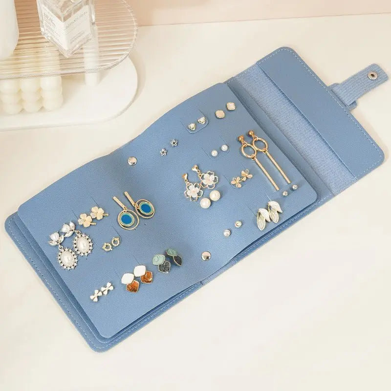 travel portable earring storage jewelry bag - Blade & Thread