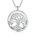 Tree Of Life Personalized Necklaces Family Jewelry Sliver Color Necklace&Pendant nowadaysfashion