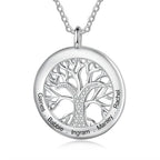 Tree Of Life Personalized Necklaces Family Jewelry Sliver Color Necklace&Pendant nowadaysfashion