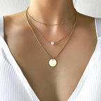 Trend Jewelry Wedding Big Pearl Necklace For Women Fashion White Imitation Pearl Choker nowadaysfashion