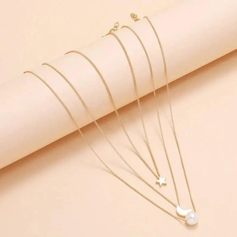 Trend Jewelry Wedding Big Pearl Necklace For Women Fashion White Imitation Pearl Choker - Blade & Thread