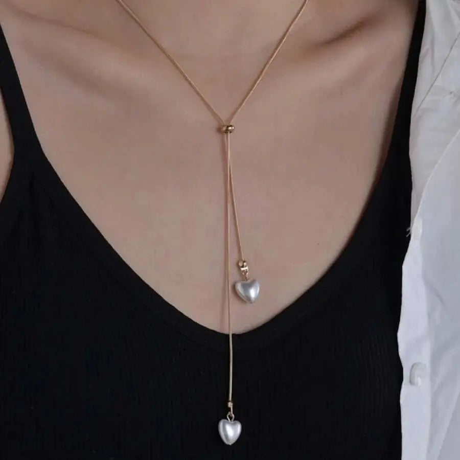 Trend Jewelry Wedding Big Pearl Necklace For Women Fashion White Imitation Pearl Choker - Blade & Thread