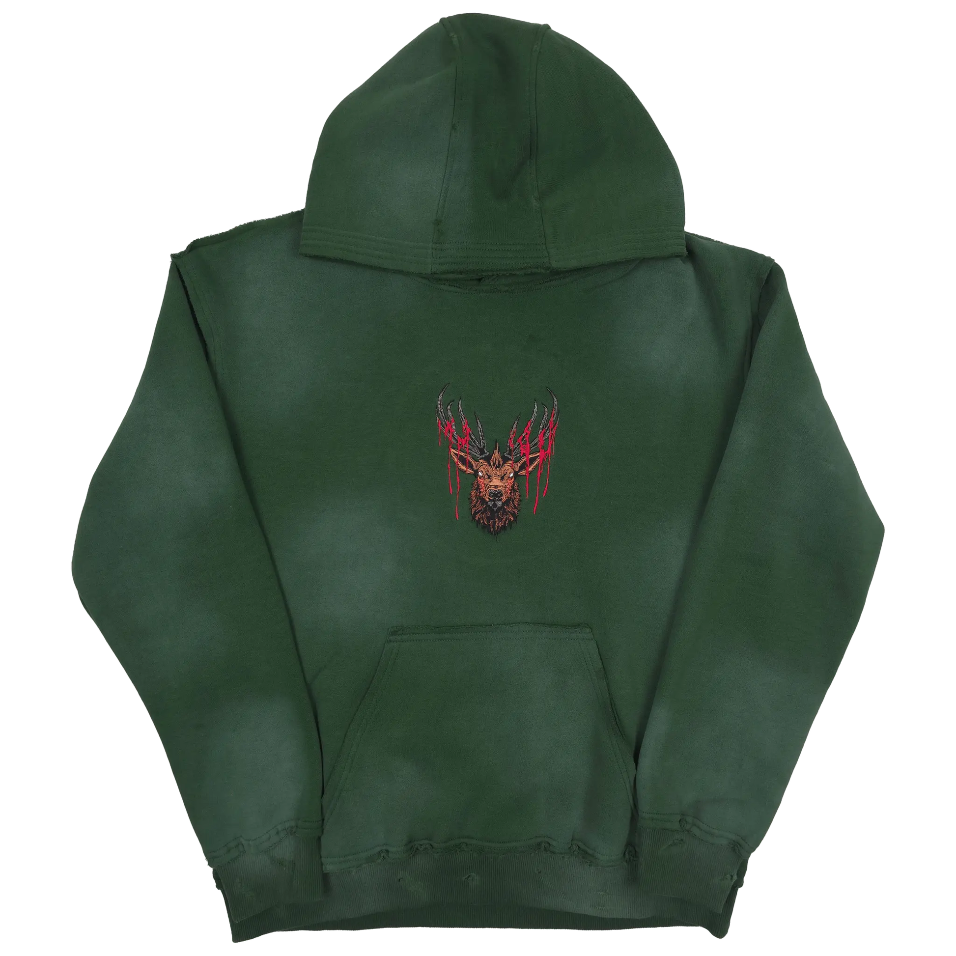 Trophy Pullover Hoodie Green - Blade & Thread