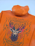 Trophy Pullover Hoodie Orange Any Means Necessary Clothing