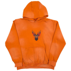 Trophy Pullover Hoodie Orange Any Means Necessary Clothing