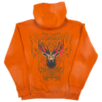 Trophy Pullover Hoodie Orange Any Means Necessary Clothing