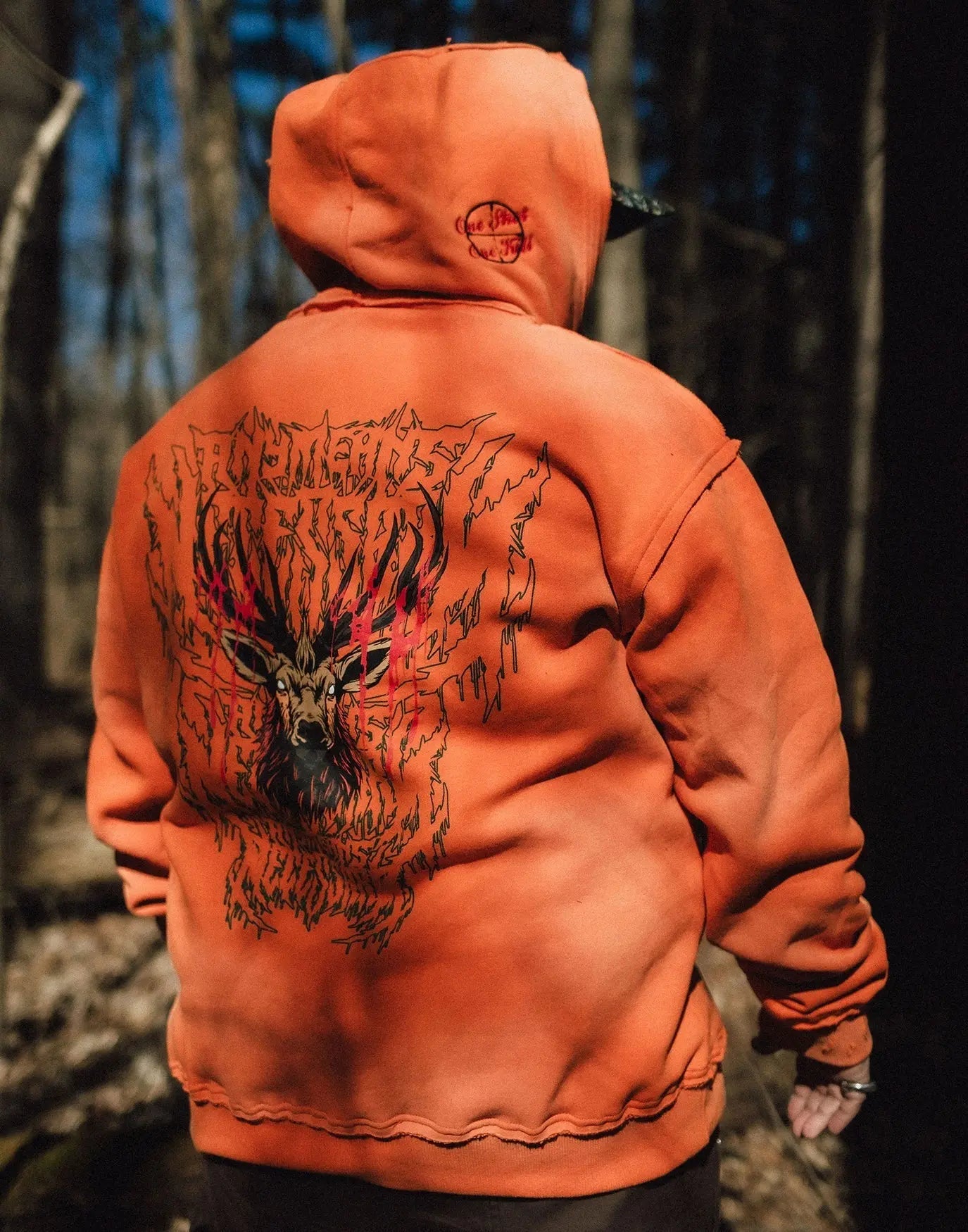 Trophy Pullover Hoodie Orange - Blade & Thread
