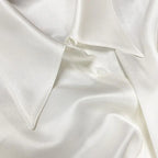 Turn-down Collar Solid Blouses Women Full Sleeve Loose Single-breasted Satin Shirts nowadaysfashion