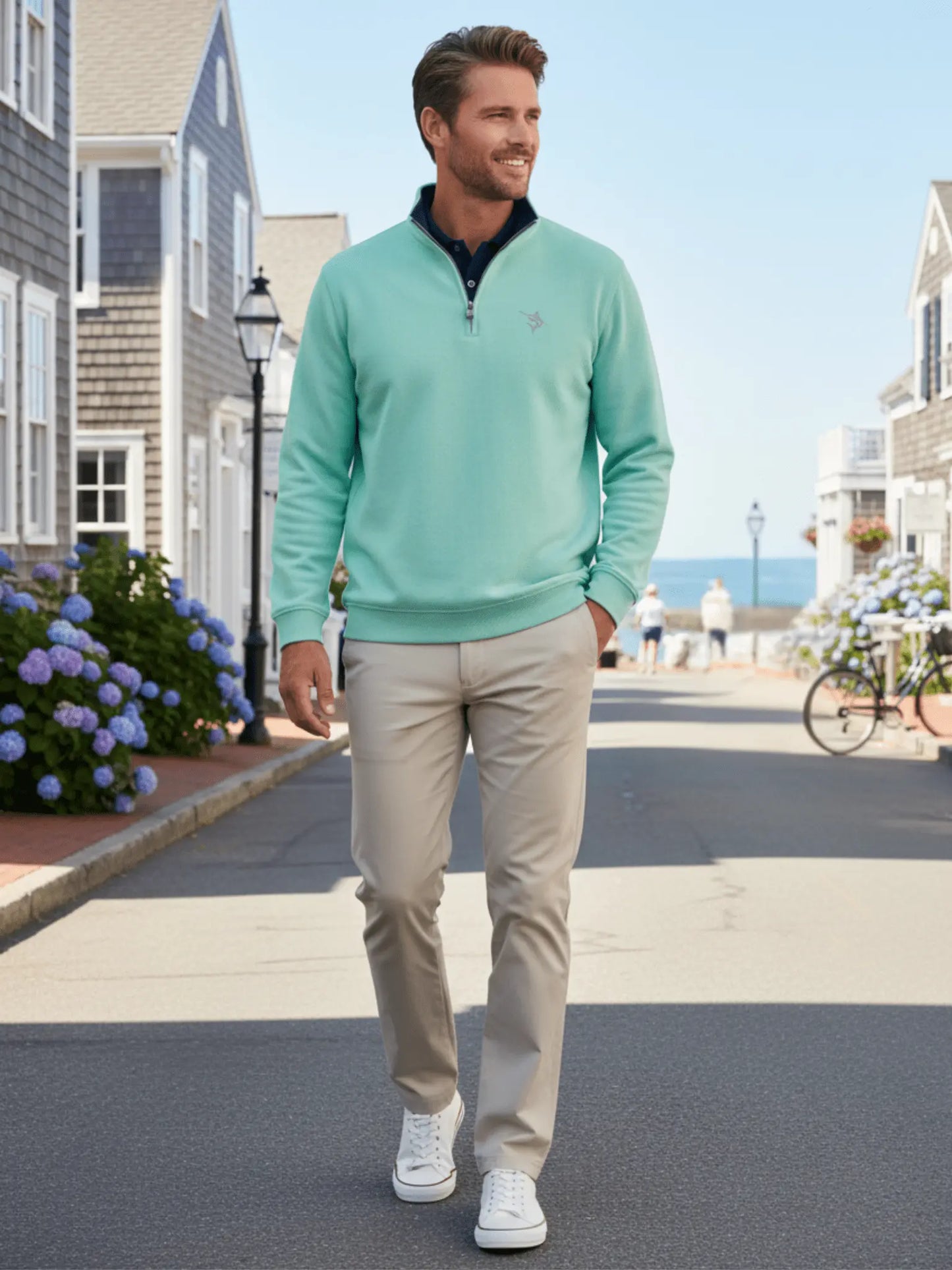 Turnberry Quarter Zip Smooth Knit - Blade & Thread