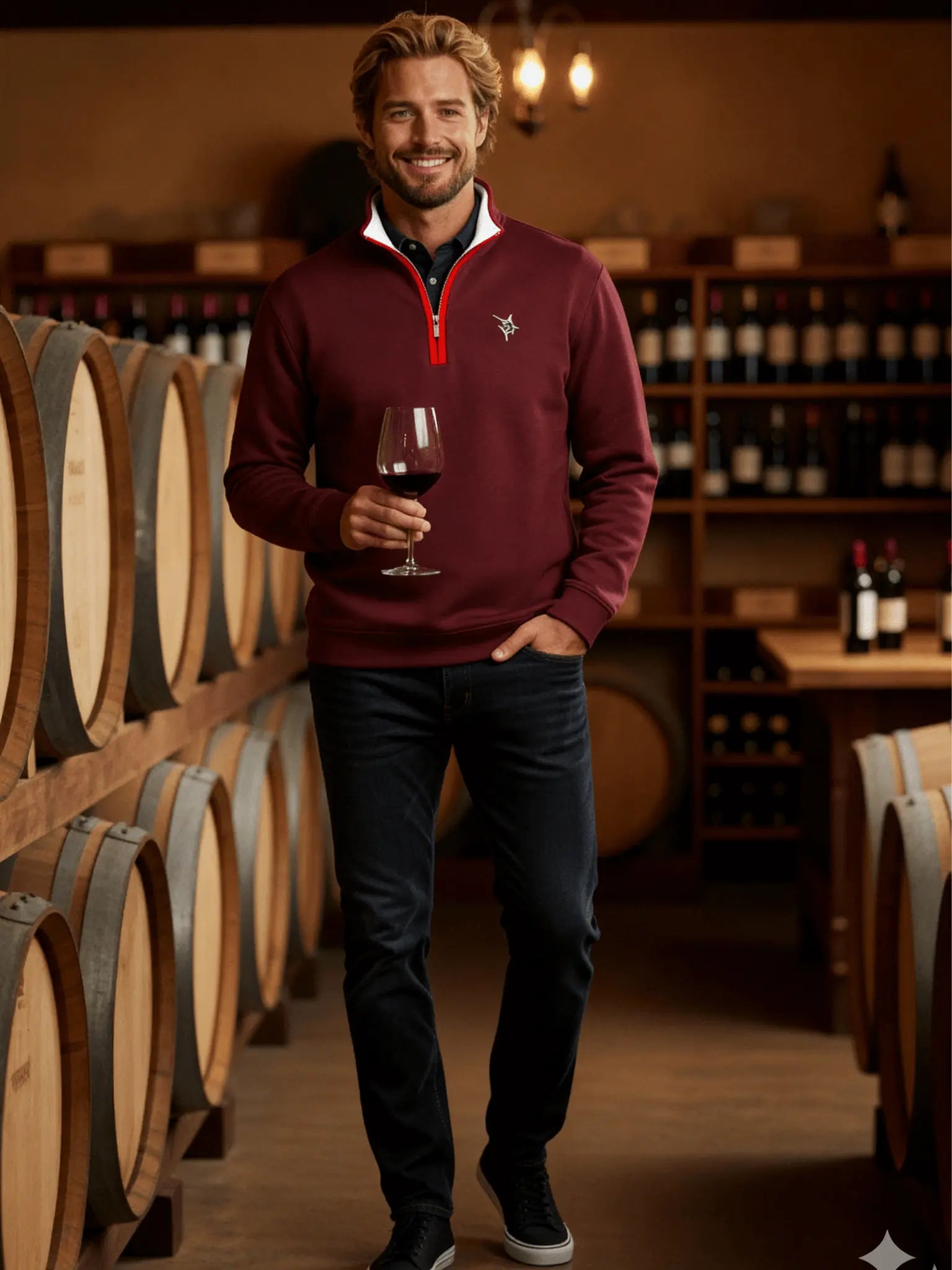 Turnberry Quarter Zip Smooth Knit - Blade & Thread