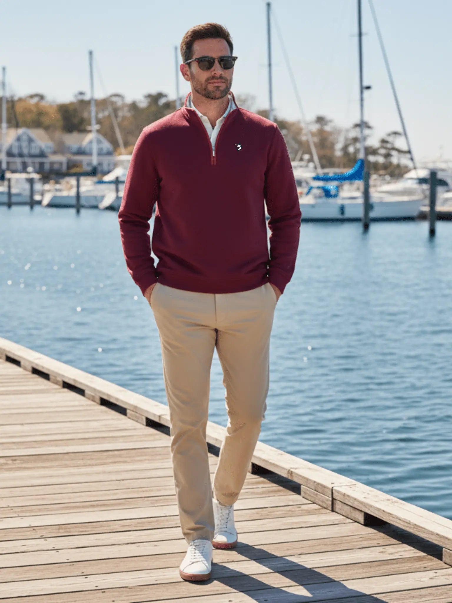 Turnberry Quarter Zip Smooth Knit - Blade & Thread