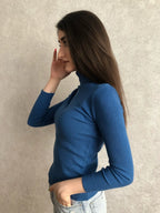 Turtleneck Women Sweaters Autumn Winter Tops Slim Women Pullover Knitted Sweater nowadaysfashion