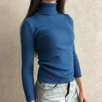 Turtleneck Women Sweaters Autumn Winter Tops Slim Women Pullover Knitted Sweater nowadaysfashion