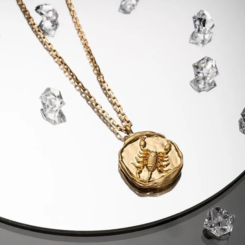 twelve zodiac signs necklace - Blade & Thread