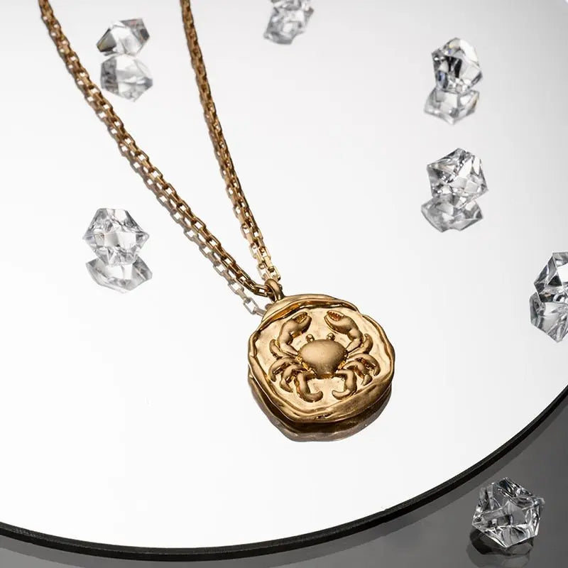 twelve zodiac signs necklace - Blade & Thread