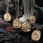 twelve zodiac signs necklace nowadaysfashion