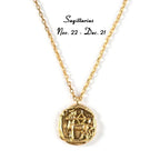 twelve zodiac signs necklace nowadaysfashion