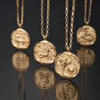 twelve zodiac signs necklace nowadaysfashion