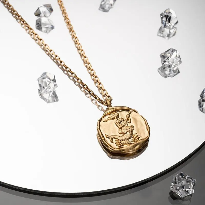 twelve zodiac signs necklace - Blade & Thread