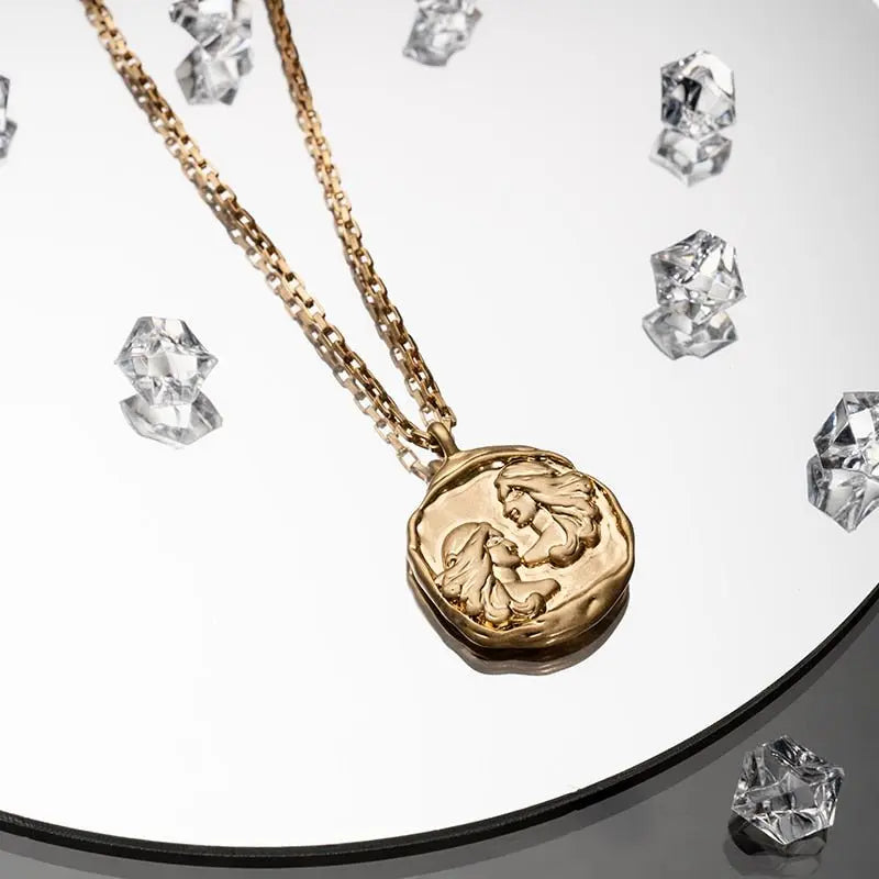 twelve zodiac signs necklace - Blade & Thread